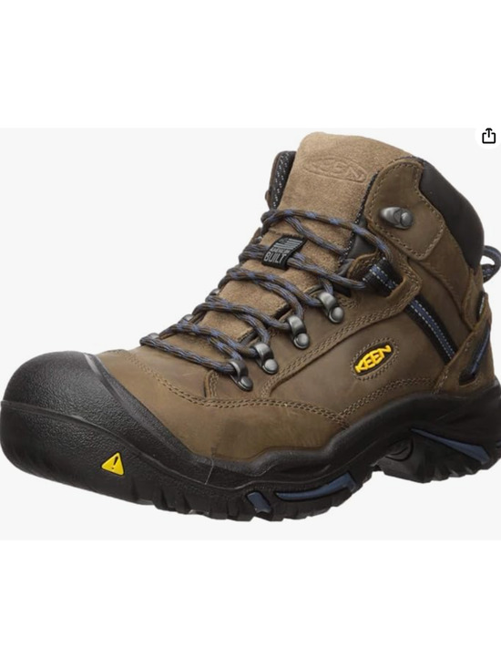 KEEN Utility mens Braddock Mid Steel Toe Waterproof Work Boot, Leather, 8.5 US main image 11
